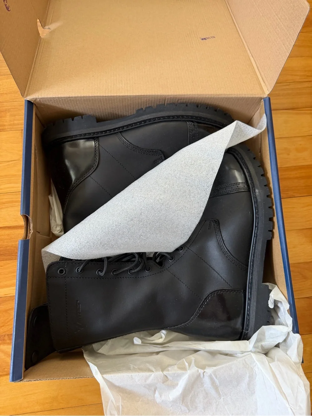 Bates Black Lace-Up Tactical Boots with Polished Toe